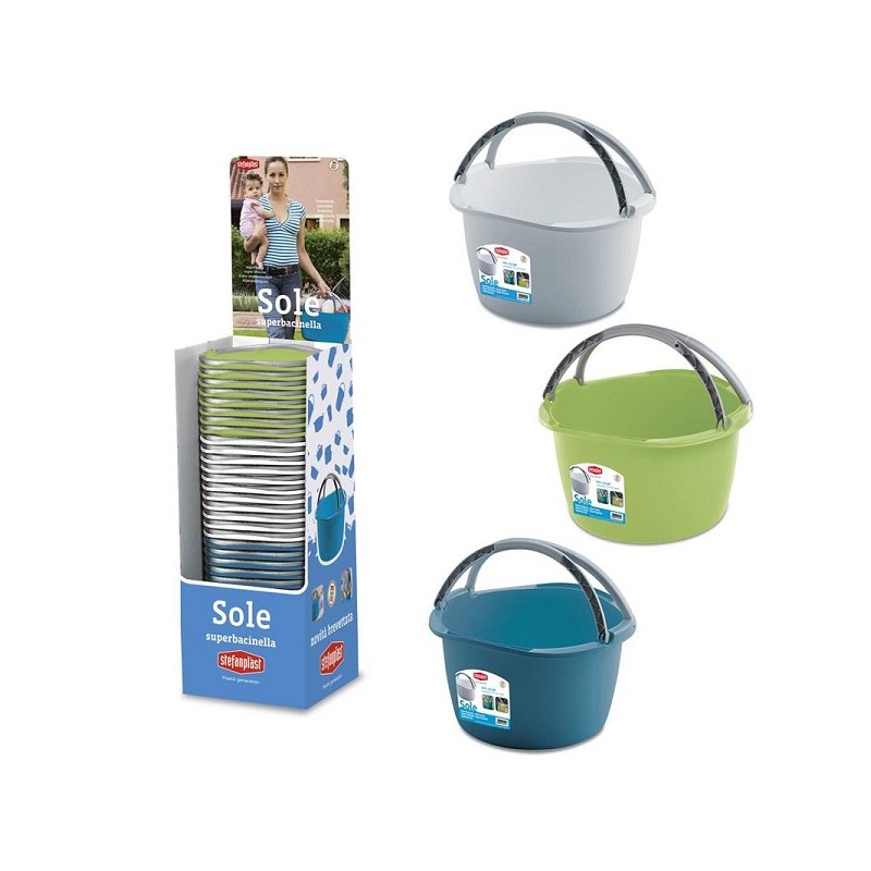 Seau en plastique 16L avec anses