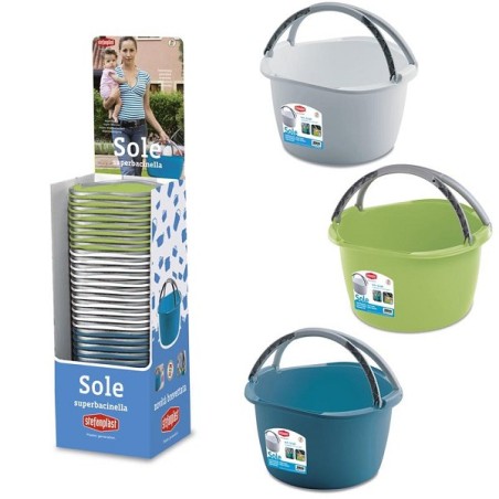 Seau en plastique 16L avec anses