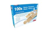 Waterbestendige pleisters doosje a 100 stuks