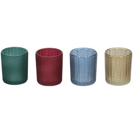 Photophore verre Ø5,5xh6,5cm