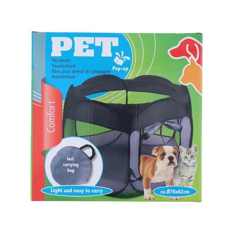 Dierenbench opvouwbaar Ø78x62cm