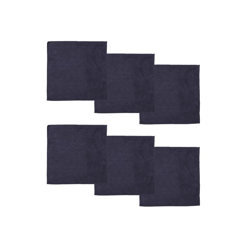 DDDDD microvezeldoek Billie 30x30cm blauw per 6 stuks