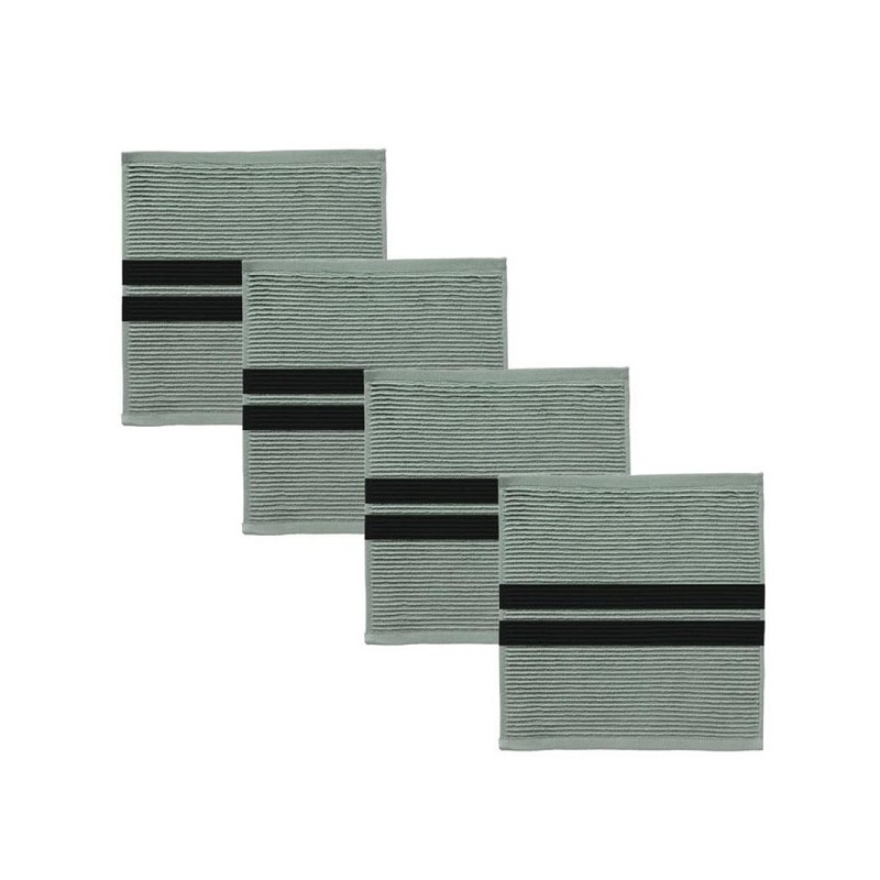 DDDDD vaatdoek Baxter 30x30cm groen per 4 stuks