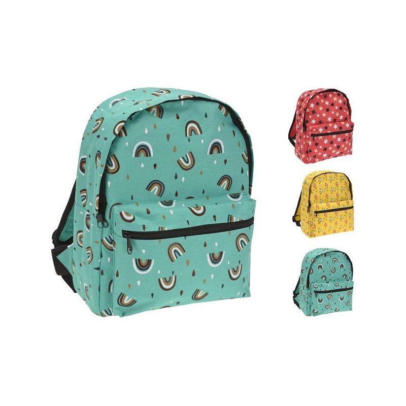 Sac à dos pour enfants en rouge, jaune ou turquoise