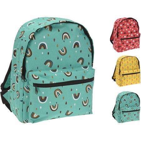 Sac à dos pour enfants en rouge, jaune ou turquoise