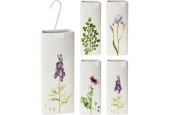 Waterverdamper plantmotief aardewerk 20,5cm