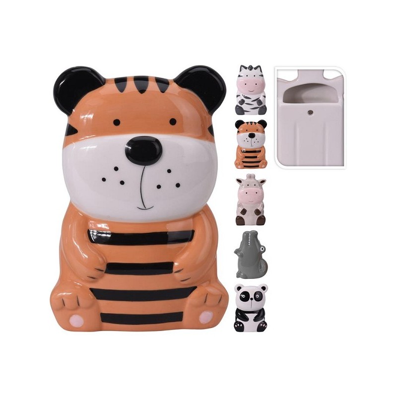 Évaporateur d'eau design animalier en céramique 10x4x16cm