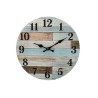 Horloge Rayée beachtime Ø34cm MDF