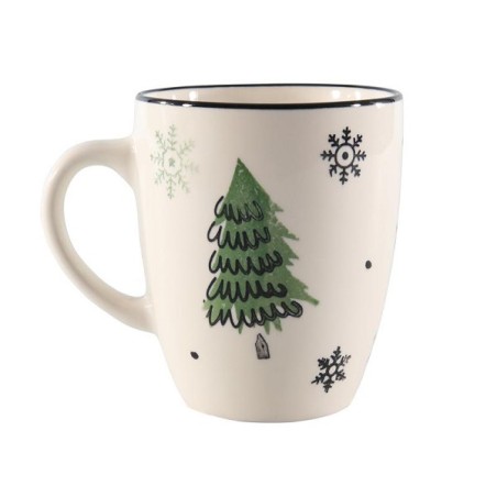 Tasse de Noël déco sapin de Noël 350ml