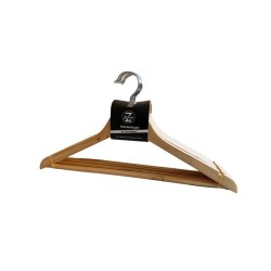 Klerenhanger hout 43x22cm pak a 6 stuks