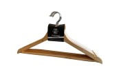 Klerenhanger hout 43x22cm pak a 6 stuks