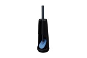 Porte-brosse de toilette Tiger Tess avec brosse Swoop noir