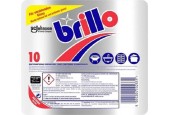 Tampon à récurer multifonctionnel Brillo 10 pièces dans un paquet
