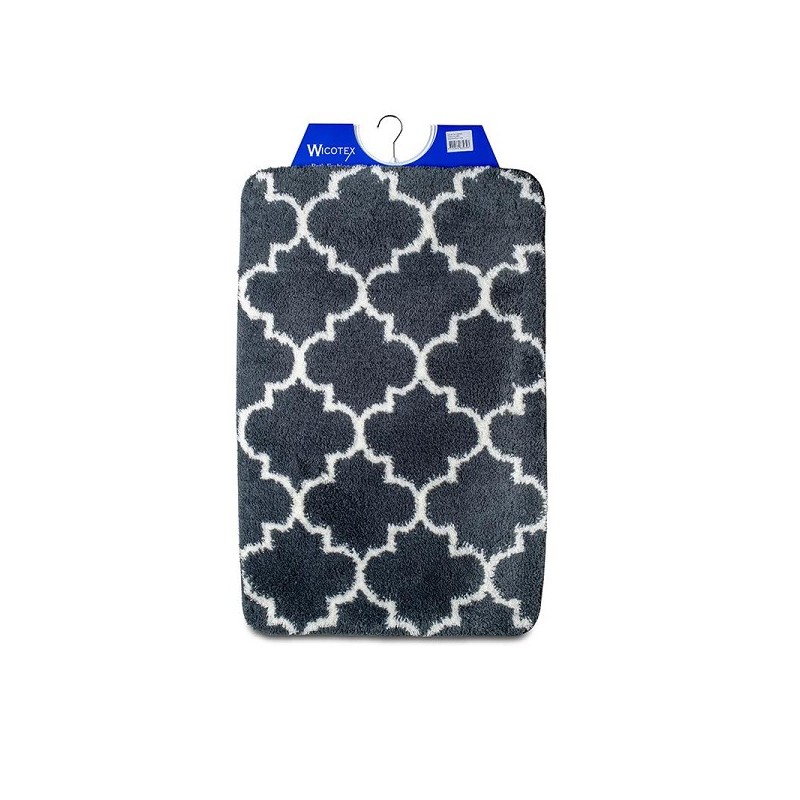 Tapis de bain Marseille anthracite 60x90cm