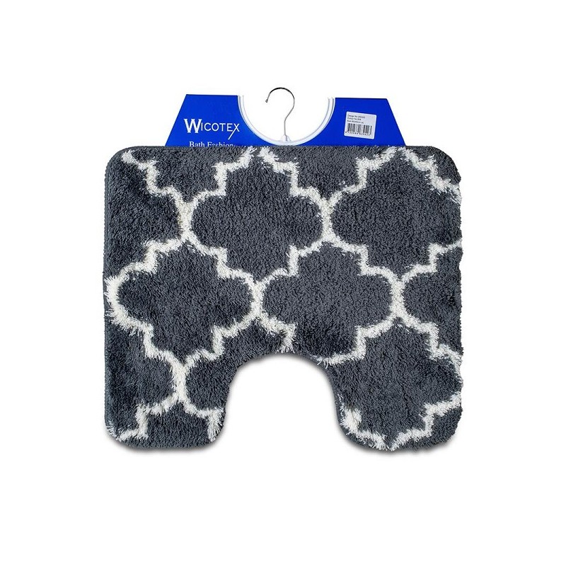 Toiletmat Marseille antraciet 50x60cm