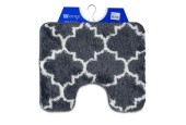 Tapis de toilette Marseille anthracite 50x60cm