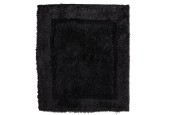 Badmat uni zwart 60x90cm