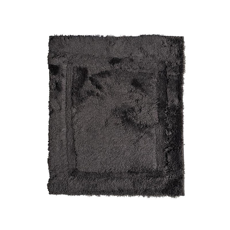 Badmat uni donker grijs 60x90cm