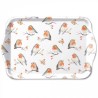 Plateau Ambiente Mélamine Robin Family 13x21cm