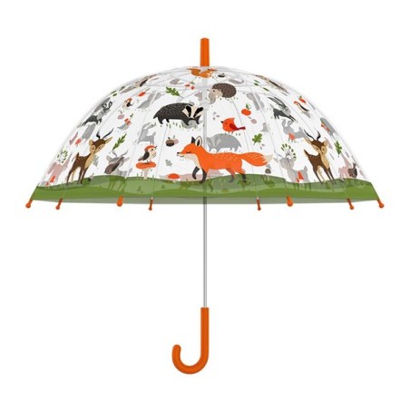 Esschert Design Parapluie enfant transport d'animaux de la forêt Ø70,5cm