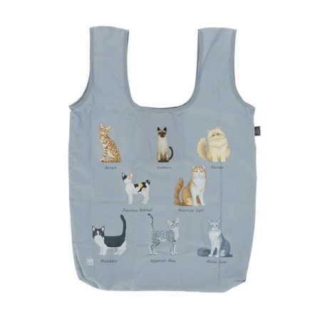 Esschert Design Opvouwbare tas kattenrassen 41xh59,5cm