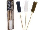 Bougie torche lot de 3