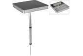 Table de camping 26x26x43cm gris