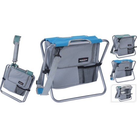 Tabouret pliant avec sac isotherme