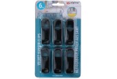 Alpina Pinces pour cintres 6 pièces sur carte 5,5x2x2,5cm