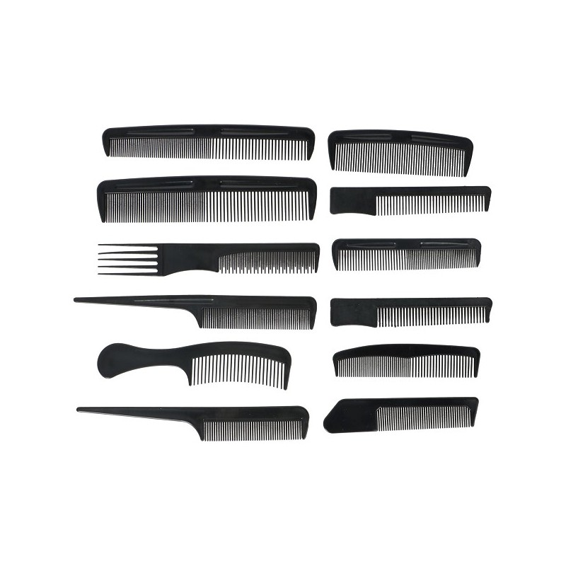 Touch of Beauty Comb set 12 pièces sur carte