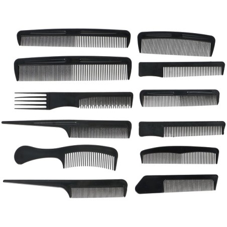 Touch of Beauty Comb set 12 pièces sur carte