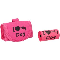 Sacs à crottes de chien 15 pièces sur rouleau avec support