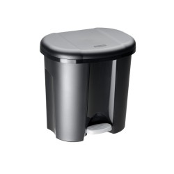 Rotho Duo Poubelle 2 x 10L noir 390x320x405mm
