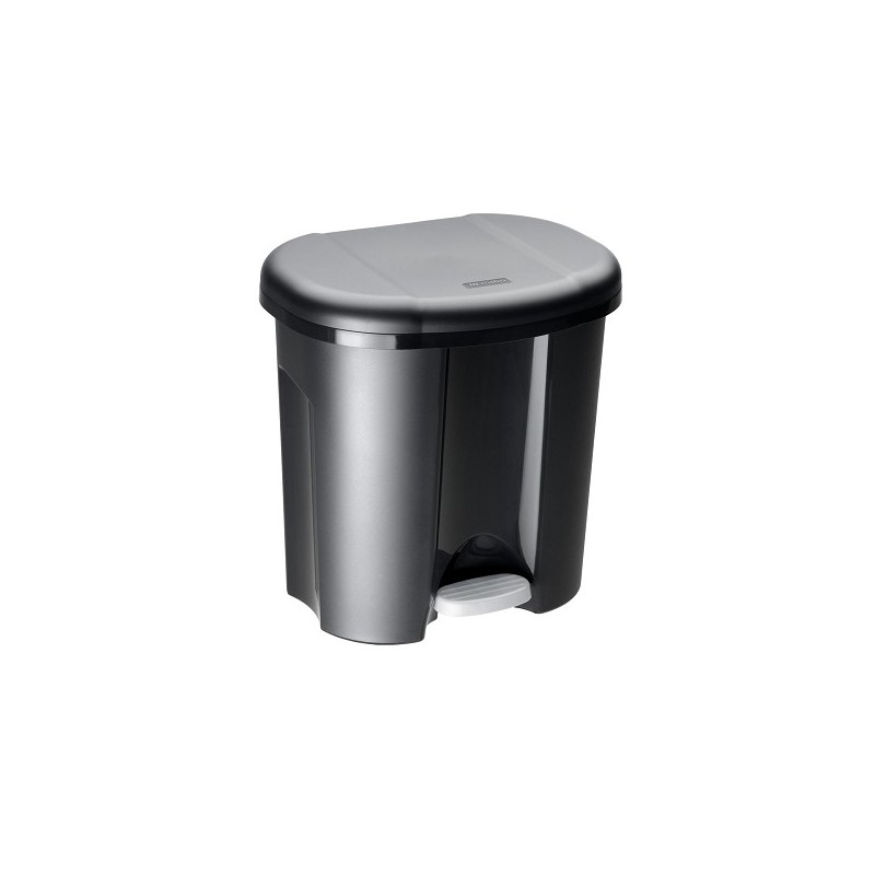 Rotho Duo Poubelle 2 x 10L noir 390x320x405mm