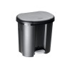 Rotho Duo Poubelle 2 x 10L noir 390x320x405mm