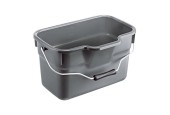 Rotho Emmer rechthoekig 12L Basic antraciet