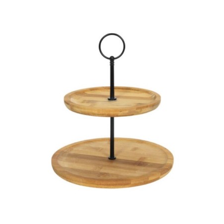 Etagere en bambou 2 couches
