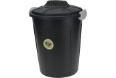 Maxi poubelle 23 litres anthracite en plastique