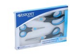 Westcott Set de ciseaux 3 pièces 13,8/20,1/24,8 cm