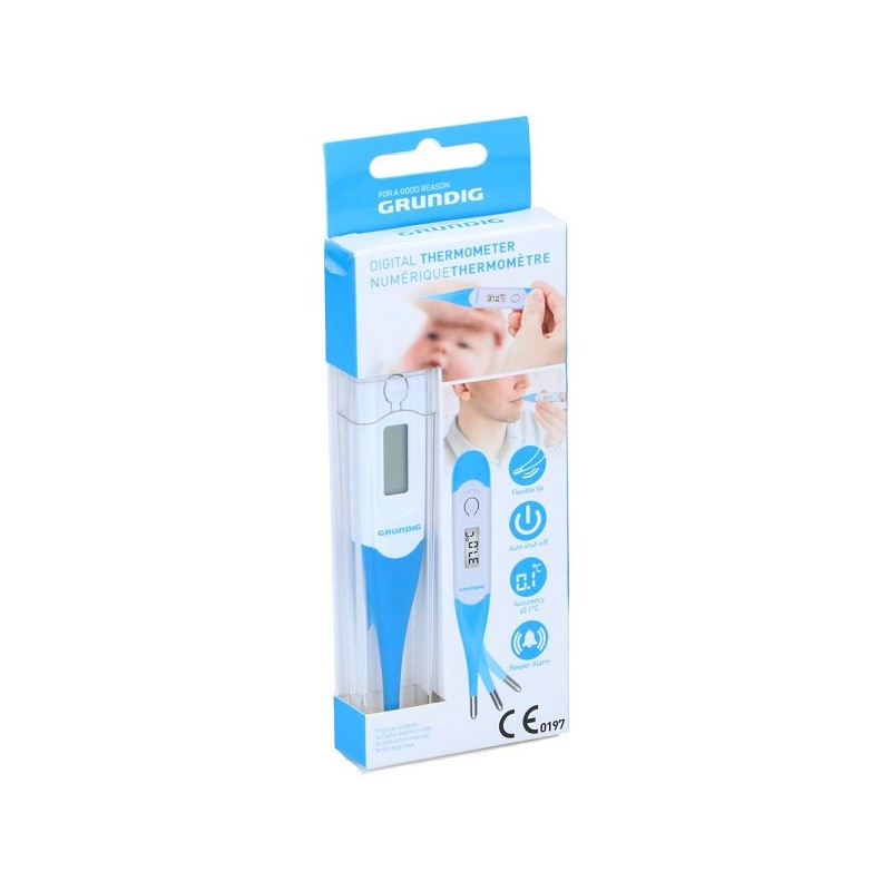 Grundig Thermomètre de fièvre numérique flexible