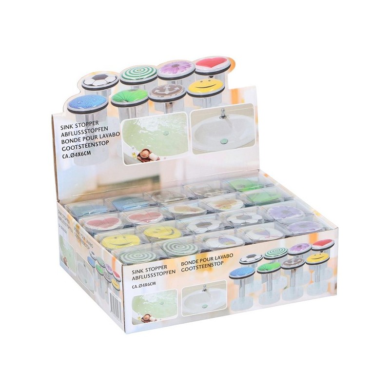 Bouchon d'évier Ø4x6cm