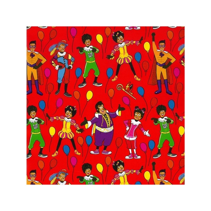 Rouleau de comptoir 50cm Club de Sinterklaas rouge