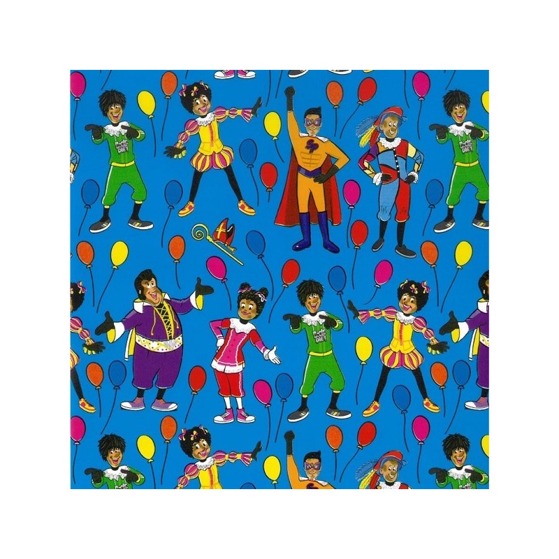 Toonbankrol 50cm Club van Sinterklaas blauw