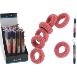 Élastique pour cheveux 30 pièces en tube