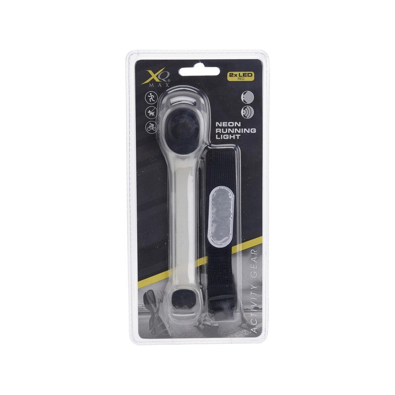 Bracelet de lampe LED Running avec 2 lampes LED rouges