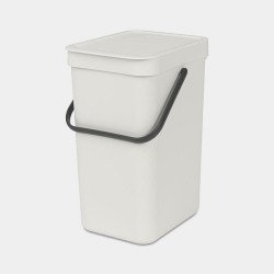 Brabantia Sort & Go poubelle 12L plastique gris clair
