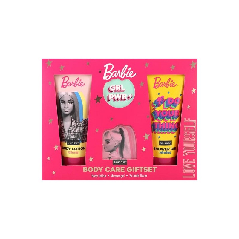Barbie Giftset 4 pièces lotion pour le corps et gel douche