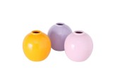 Boltze Home Vase Rondella H10cm Dia10cm - disponible en rose, lilas ou orange