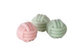 Boltze Home Kaars Knot knoopvorm H8cm dia 8,5cm