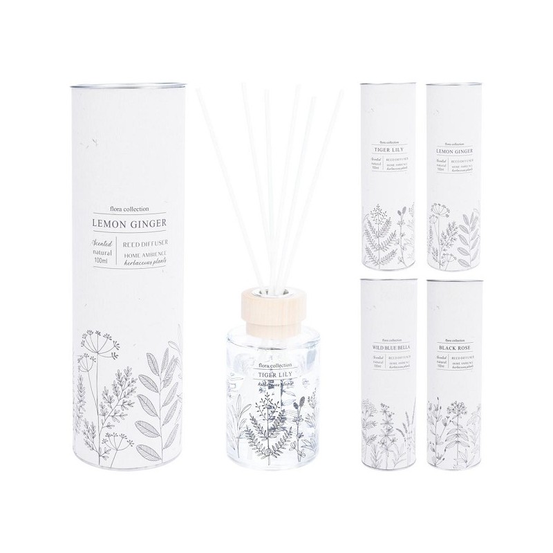 Bâtonnets parfumés 80 ml en 4 parfums